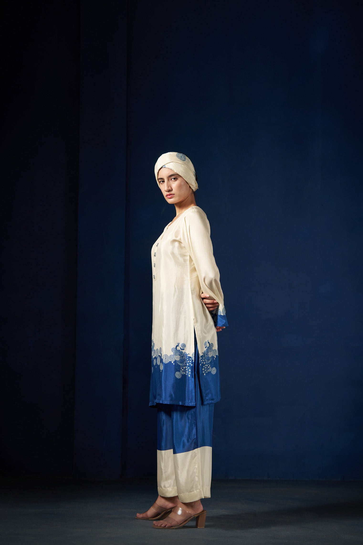 Cobalt Blue Kurta Set